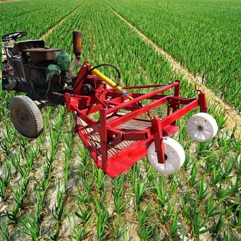 大蒜收获机机械 菏泽*前置挖蒜机